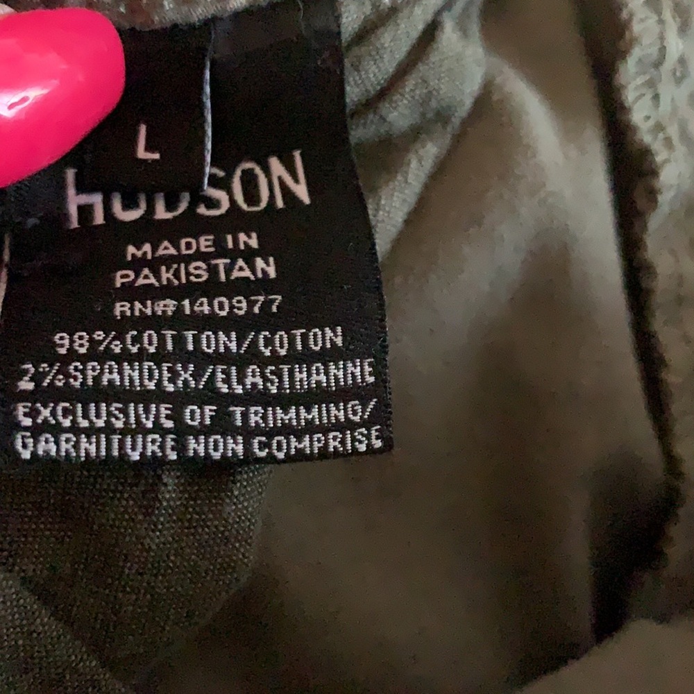 Hudson‎ olive green charlie jogger - Picture 9 of 11